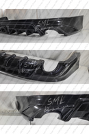 rear diffuser lip for 2022-2023-2024 honda civic fe1