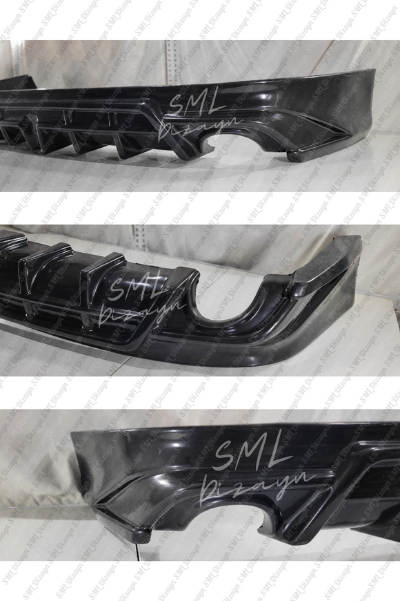 rear diffuser lip for 2022-2023-2024 honda civic fe1