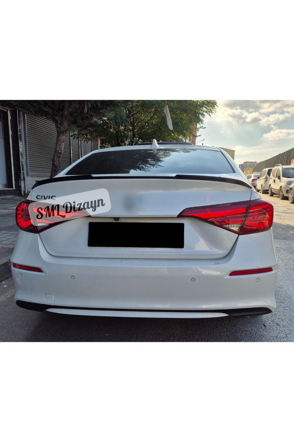 rear trunk spoiler for civic 11th gen sedan