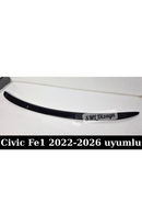 rear trunk spoiler for civic 11th gen sedan