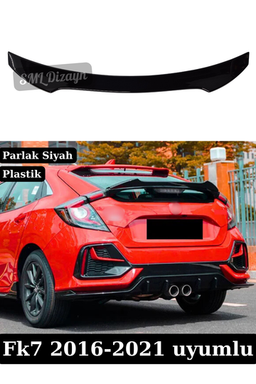 civic fk7 dto spoiler