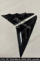 2016-2017-2018-2019-2020-2021 civic fk7 kelebek cam vizörü