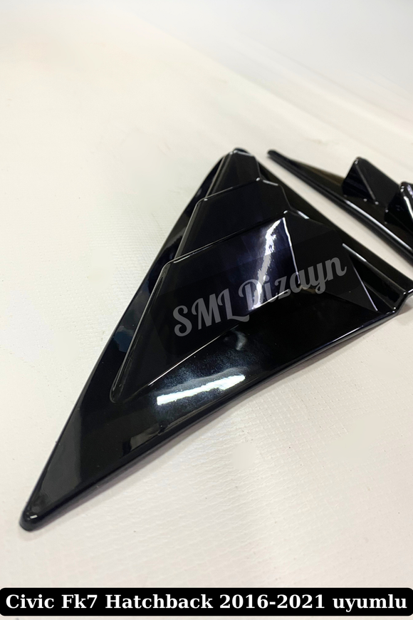 civic fk7 sport kelebek cam vizörü