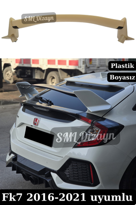 civic fk7 typer spoiler