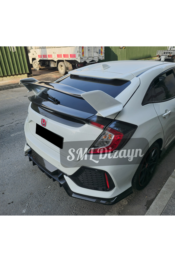 civic fk7 typer yüksek spoiler