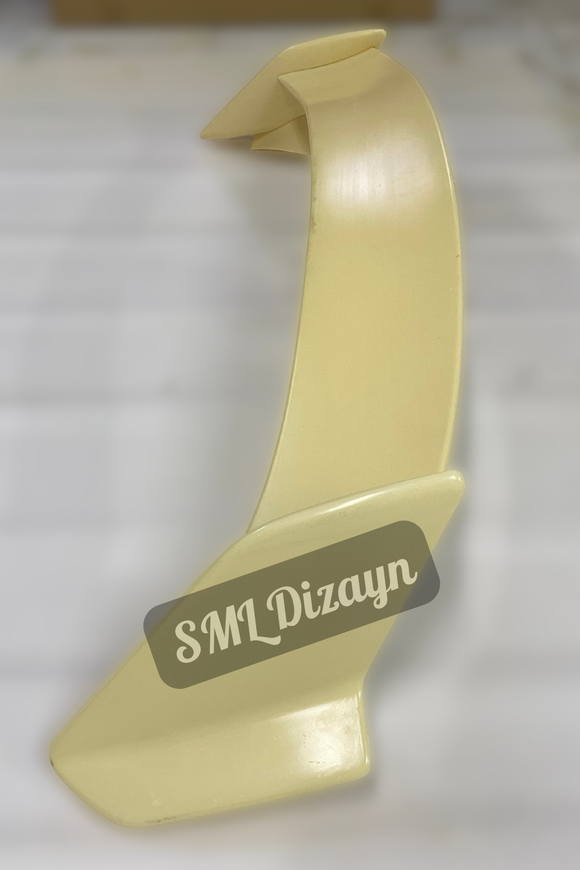 Civic Fk7 Spoiler Typer Yüksek Bagaj Üstü Spoyler Boyasız 2016-2021