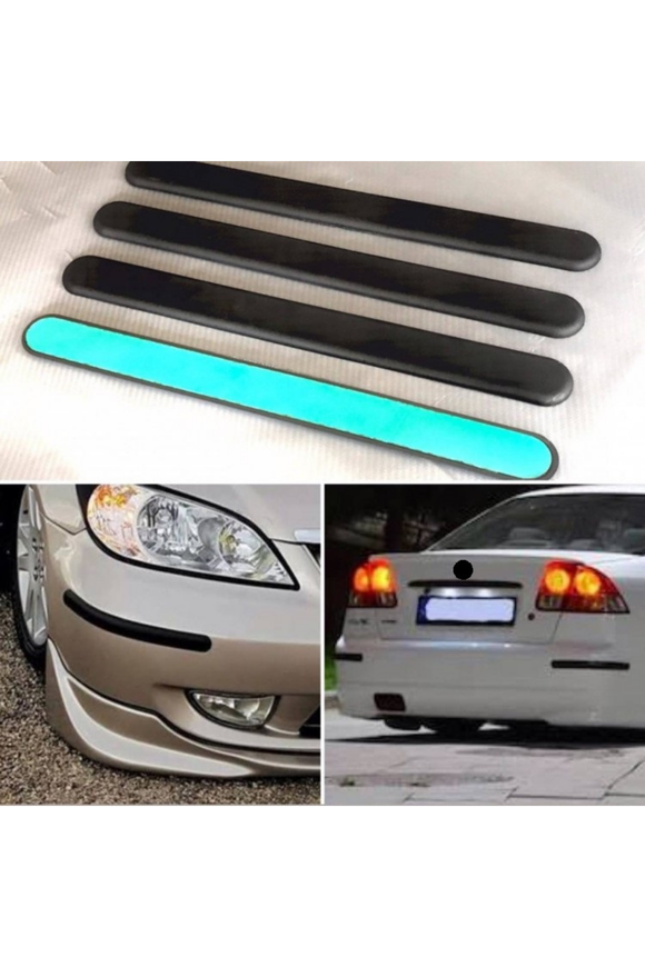 2001-2002-2003-2004-2005-2006 honda civic vtec 2 tampon bandı bant şerit mat siyah