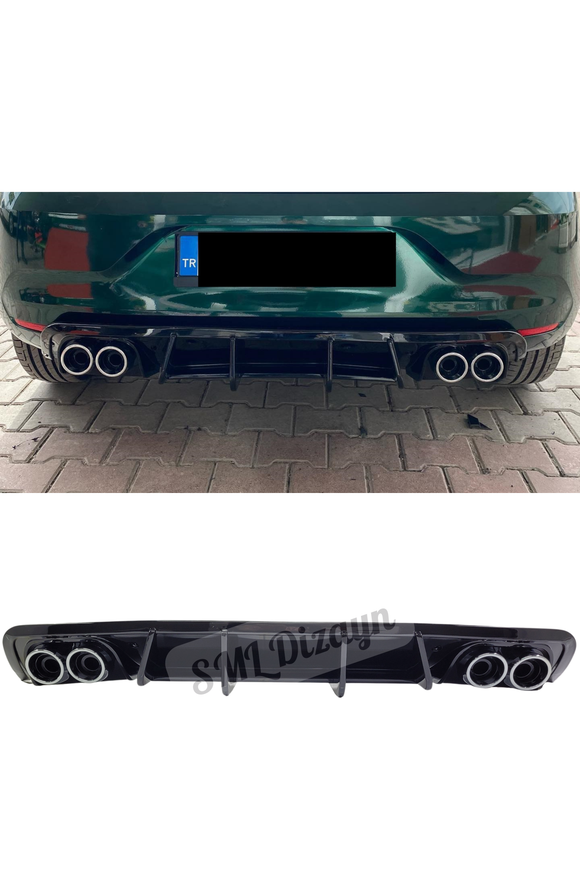 clio 4 difüzör parlak siyah