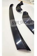 front lip splitter for clio 4 