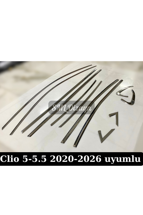 chrome window trims for renault clio 5-5.5