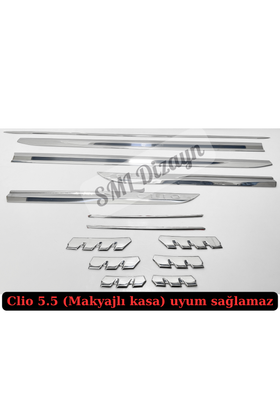 clio 5 full krom set nikelaj