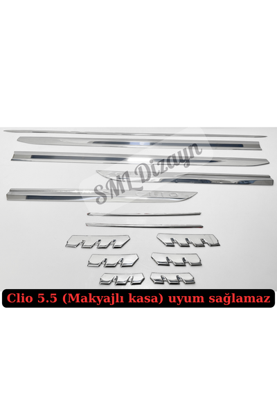 clio 5 full krom set nikelaj