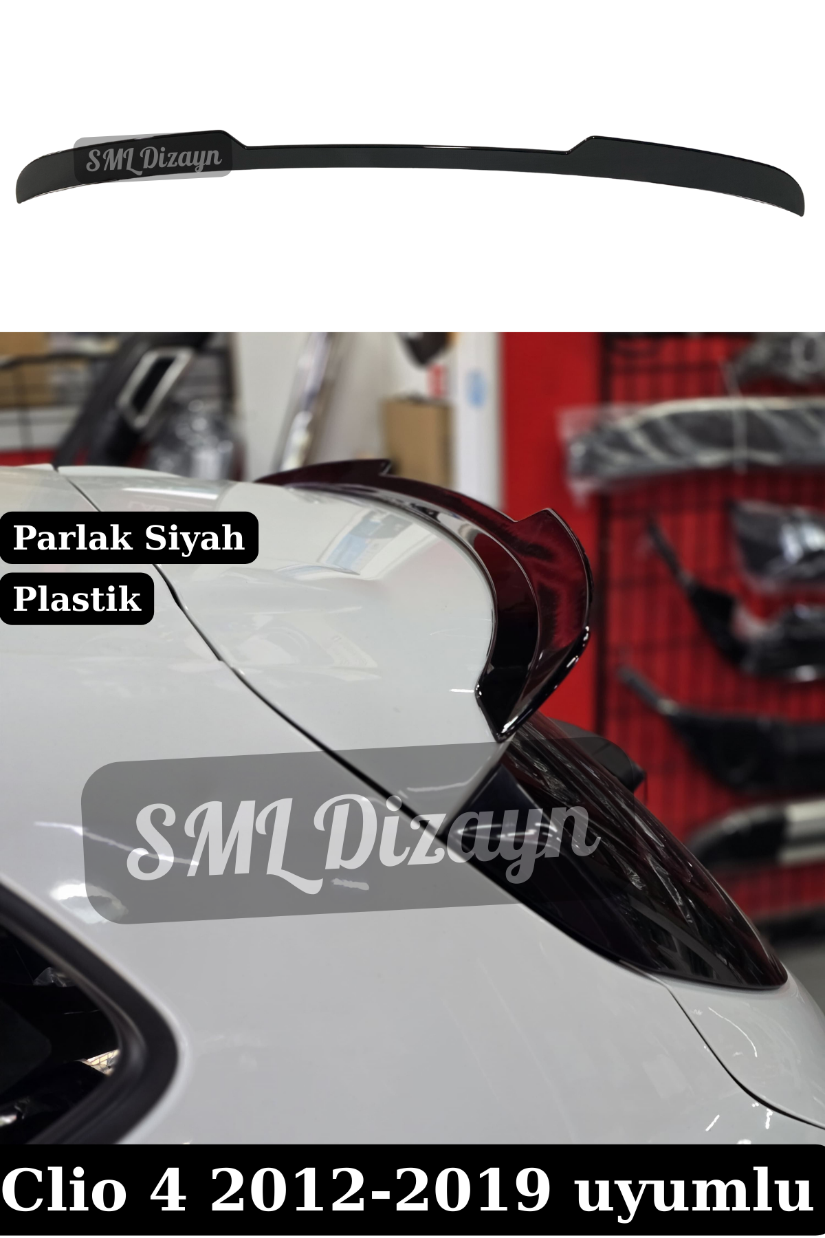 clio 4 spoiler 