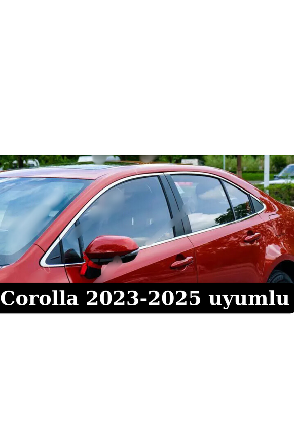 2023-2024-2025 corolla krom cam çıtası