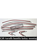 corolla krom cam çıtası