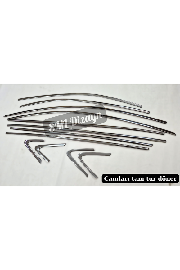 2023-2024-2025 corolla krom cam çıtası