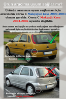 Corsa C Arka Ek Difüzör Difizör Sağ-Sol Çıkış Boyasız Plastik 2000-2003 (Makyajsız Kasa)-8
