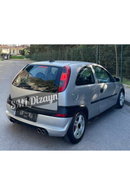 rear diffuser lip for opel corsa c