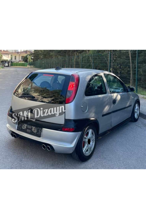 rear diffuser lip for opel corsa c