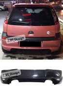 rear diffuser lip extension for opel corsa c 2000-2001-2002-2003