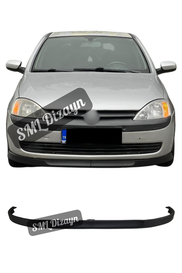 corsa c bumper lip JMS front spoiler Racelook fits for Opel For Opel Corsa C Laguna