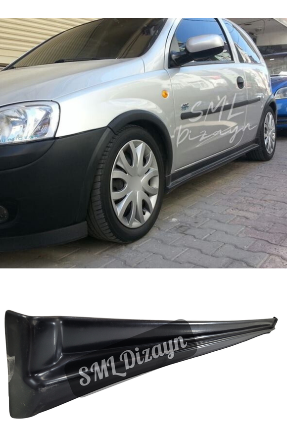 side skirts lips for opel corsa c