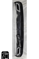 rear diffuser lip for opel corsa d