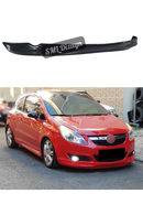 front lip splitter for opel corsa d