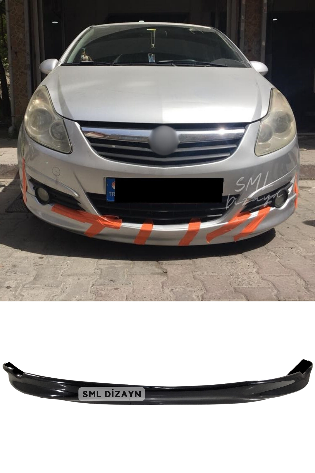 opel corsa d ön tampon eki