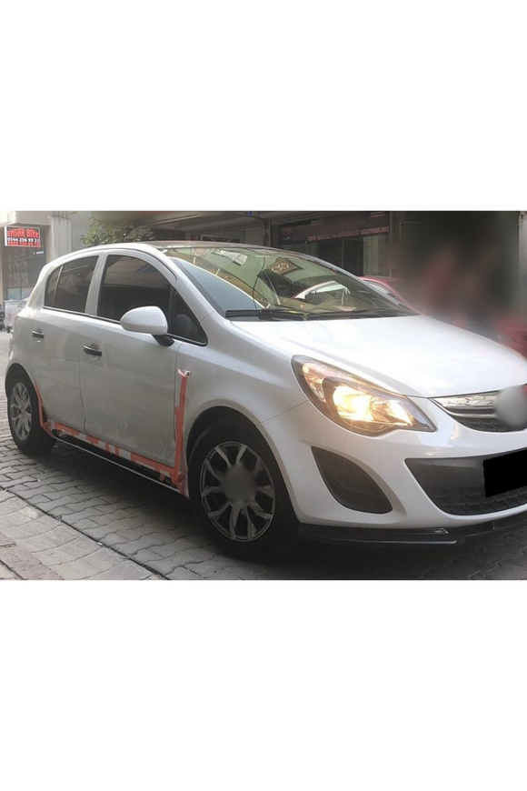 opel corsa d side skirts lips 