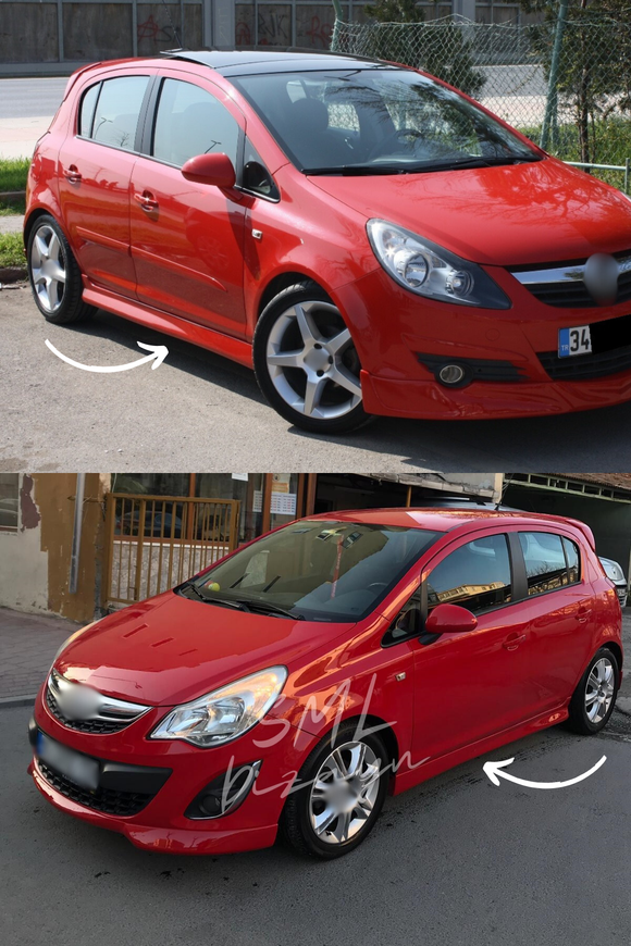 opel corsa d yan kapı altı marşpiyel