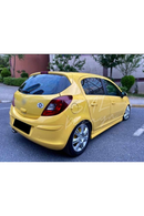 side skirts lips for opel corsa d