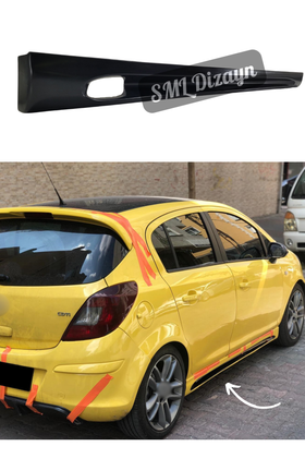 opel corsa d yan marşbiyel ek