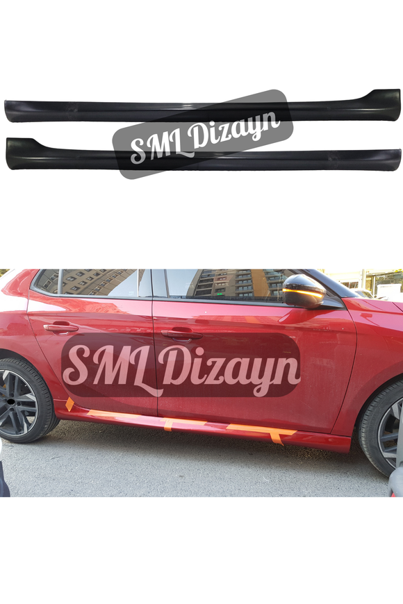 opel corsa f yan marşpiyel