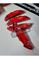 Universal Metal Kaliper Kapağı Jant  Disk Fren Kapağı Sarı 17-18-19-20 inç jantlara uyumlu-6