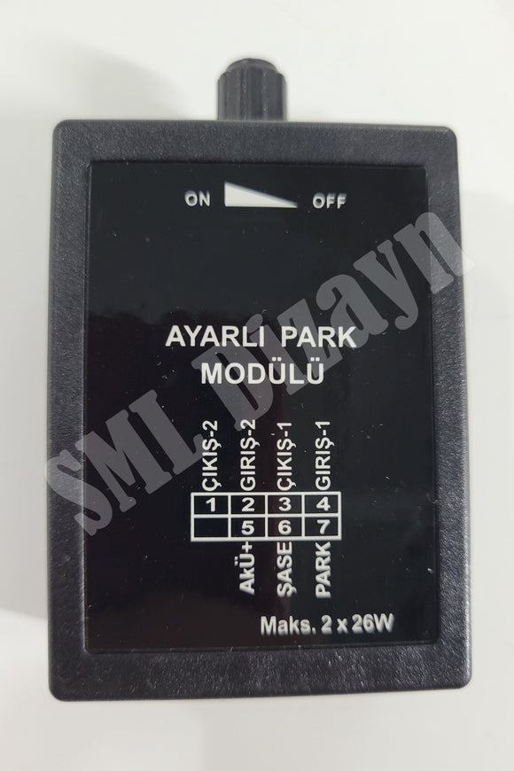 amerikan park modülü sinyal far