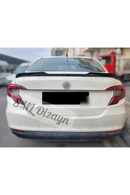 rear trunk spoiler for fiat tipo