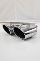 dual exhaust tips for 2017-2018-2019-2020 volkswagen golf 7.5 R