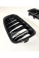 front carbon look grill for bmw f30 f31