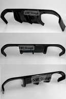 rear diffuser lip for f30 to f80 m3 conversion bumper