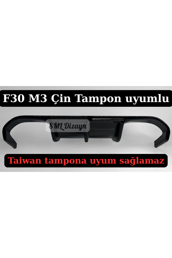 f30 m3 çin tampon için difüzör ve flap seti