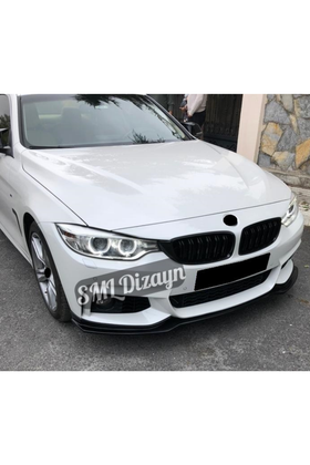 front lip splitter for bmw f32 f33 f36 m sport m technic bumper