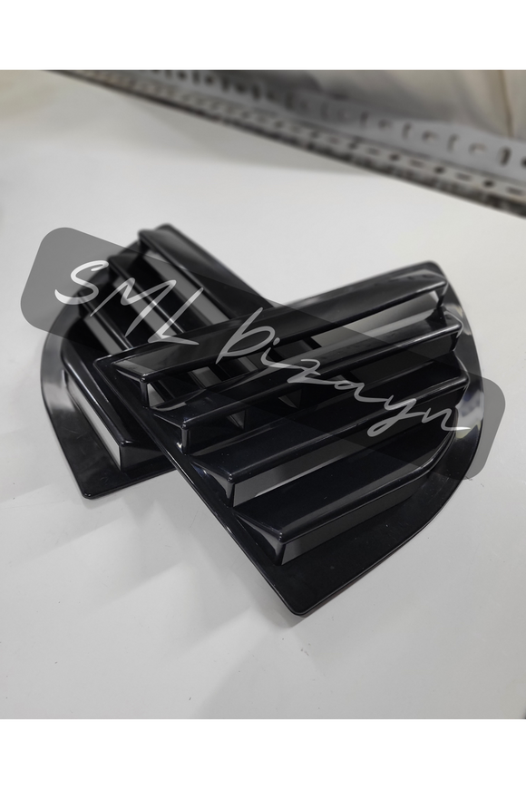 quarter window scoop trim for honda civic 8th gen 2006-2007-2008-2009-2010-2011