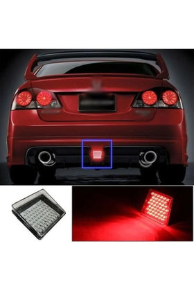 Universal Mugen RR Kare Stop Çakar Led Işık Kırmızı