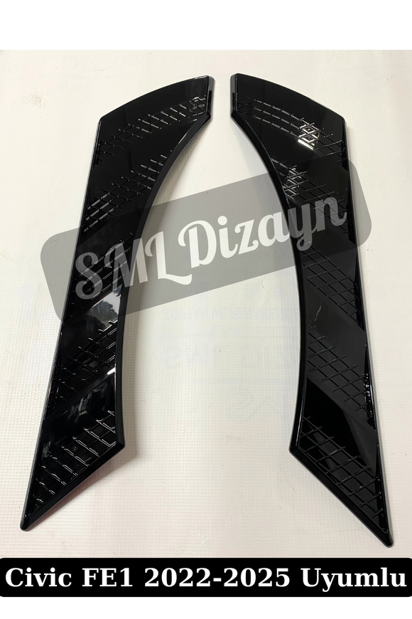 fender vents trim for 2022-2023-2024-2025 honda civic 11th gen