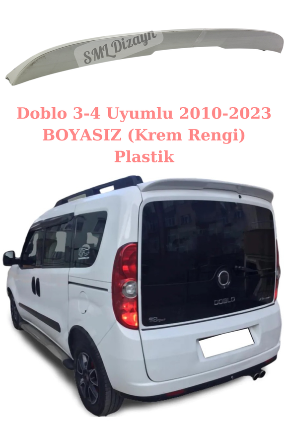fiat doblo 3-4 bagaj üstü spoiler