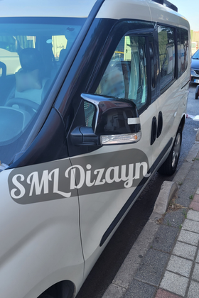 fiat doblo 3-4 yarasa ayna kapağı