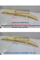 fiat egea bagaj spoyleri çıtası ayaklı