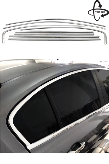 fiat egea krom cam çıtası