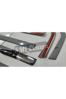 fiat egea krom cam çıtası nikelajı çerçevesi tam tur sedan